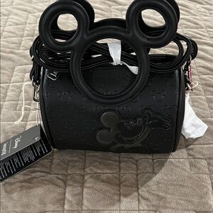 Loungefly Disney Mickey Mouse Embrosswd Silhouettes Crossbody bag - BoxLunch